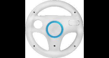 Stuur Wiel Wit Compatible met Nintendo Wii Controllers