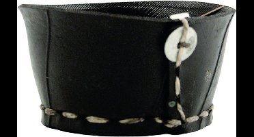 Schaal - bakje rond gerecycled rubber D12xH6 cm