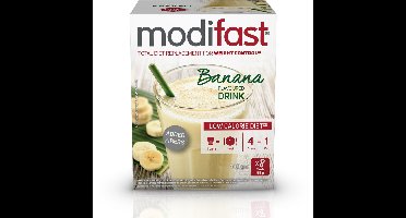 Modifast Intensive - Milkshake - Banaan - 8 x 55 gr