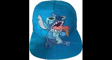 Disney Lilo & Stitch - Stitch Snapback Cap - Blauw