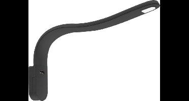 LED Lamp met Zwanenhals S Flexibel 12V Zwart