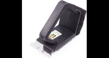 Benson BBQ borstel - 3 in 1 - grillborstel / spons / schraper - RVS - kunststof