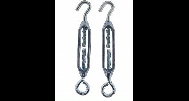 Benson Draadspanner - Haak & Oog - M6 - 2-delig - IJzerwerk