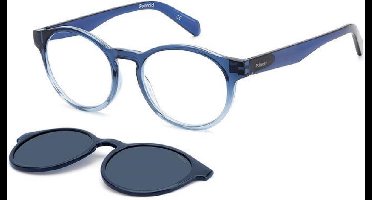 Leesbril Polaroid PLD0031 Met Zonneclip-Blauw Grijs-+1.00
