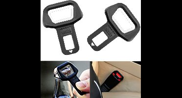 2 Stuks - 2x Gordel Alarm Stopper met Bieropener - 2 in 1 Flesopener - Gordel Verlenger - Veilige Gordel Piep Stopper - Waarschuwing Stopper - Gordel Clip - Autogordel Piep - Auto Accessoires