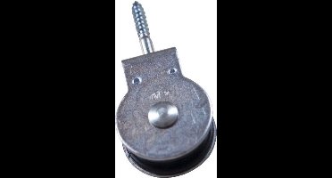 Schroefkatrol 40mm Nylon Verzinkt