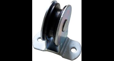 Staande Katrol 50mm Nylon Verzinkt