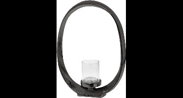 Riverdale - Kandelaar Lily - H44cm - zwart Zwart