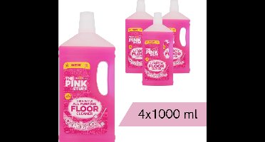 The Pink Stuff - Vloerreiniger - 4 x 1 liter - Voordeelverpakking - voordeelpakket - floor cleaner - vloer schoonmaakmiddel