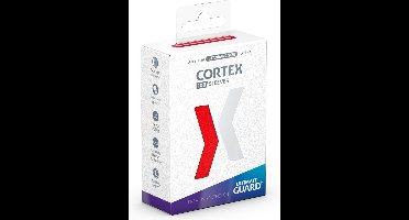 Ultimate Guard Ultimate Guard Cortex Sleeves Standard Size (100) - Red Card Sleeves (Standard Size)