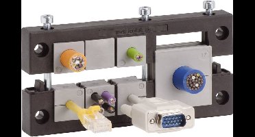 Icotek KEL 24/10 Kabelinvoeringsplaat Polyamide Zwart 1 stuk(s)