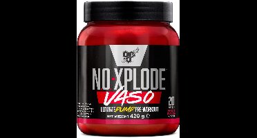 BSN N.O.-Xplode Vaso Pre Workout - Pump Pre-Workout - Fruit Punch - 20 servings (420 gram)