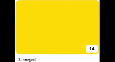 Fotokarton Folia 2-zijdig 50x70cm 300gr nr14 zonnegeel | 10 stuks