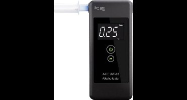 ACE AF-33 Alcoholtester Donkergrijs 0.00 tot 5.00 ‰ Incl. display