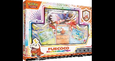 Pokémon Paldea Collection Box - Fuecoco Trading Card Game met pin