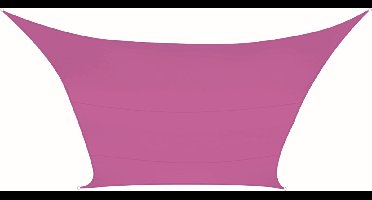 Perel Schaduwdoek, waterafstotend, 2 x 3 m, 160 g/m², polyester, rechthoek, fuchsia