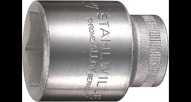 Stahlwille serie 52 Dopsleutel zeskant 1/2" / 29 - HPQ Verchroomd - maat 29 - Prijs per stuk