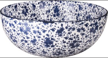 Gusta Out of the Blue - Schaal - ø26x10cm - Floral