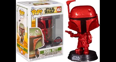 Funko Pop! Star Wars - Boba Fett Red Chrome Exclusive