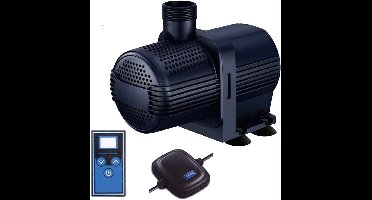 Regelbare blauwe bella 20.000 vijver pomp