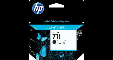 HP 711 - Inktcartridge - Zwart