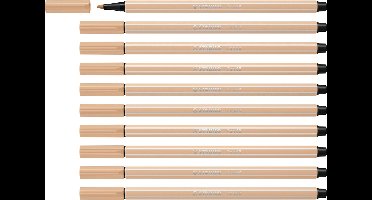 STABILO Pen 68 - premium Viltstift - Nude - Doos 10 stuks