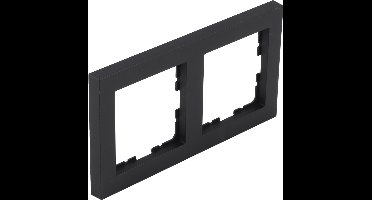 Q-Link S-Line afdekraam 2-voudig - zwart