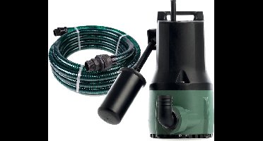 DAB Nova 300 M-A + Slang 7 m - Dompelpomp / Waterpomp - Met Vlotter - 1300l/h - 350W - Startklaar Pakket