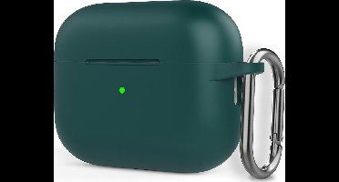 Mobigear Hoesje geschikt voor Apple AirPods Pro 2 Hoesje Flexibel Siliconen | Mobigear Classic - Groen