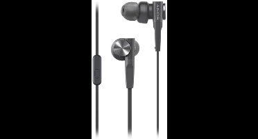 Sony MDR-XB55AP - In-Ear Oordopjes - Zwart
