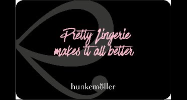 Hunkemoller- Cadeaubon - 35 euro + cadeau-envelop