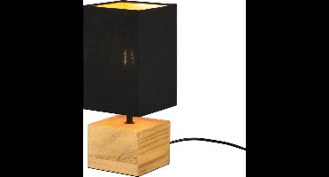 REALITY Woody - Tafellamp - Zwart;Bruin