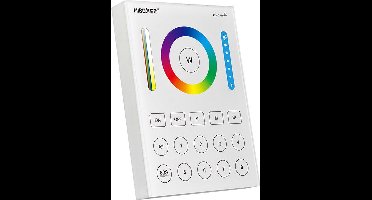 Mi-Light Mi-Boxer - (B8) - 8-Zone RGB+CCT Paneelafstandsbediening - (Batterijen niet inbegrepen) - Wit