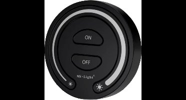 Mi-Light Mi-Boxer - (FUT087) - 1-Zone Single Color touch dimmer afstandsbediening - (Batterijen niet inbegrepen) - Zwart