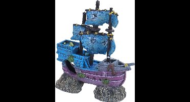 De Boon Gezonken Galjoen + Gaten Gekleurd 18CM