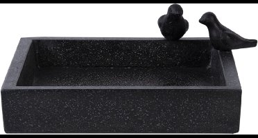 Best For Birds Vogelbad Terrazzo Vierkant - Drinkbak - 32x32x12 cm