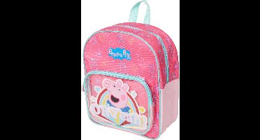 Peppa Pig rugzak - rugzak voor kinderen met pvc voorzak.