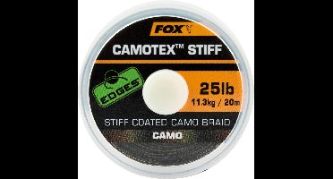 FOX Stiff Coated Camotex Braid - Onderlijnmateriaal