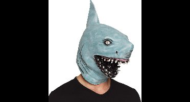Boland - Latex masker Haai - Volwassenen - Haai - Dieren - Halloween - Horror