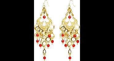 Boland - Oorbellen Belly dance de luxe - Volwassenen - Vrouwen - Buikdanseres - 1001 Nacht- Gypsy