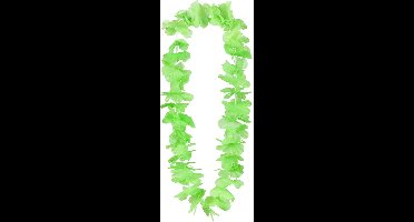 Boland - Hawaïkrans Ohana neongroen Groen - Volwassenen - Unisex - - Hawaii - Themafeest - Strandfeest - Carnaval