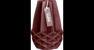 Gusta - Figuurkaars - Roze - ø8x13,5cm