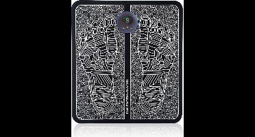 Currero Voetmassage Apparaat met Bediening - EMS Massage Mat - Stimuleert Bloedsomloop - Draadloos - 54 standen - Zwart