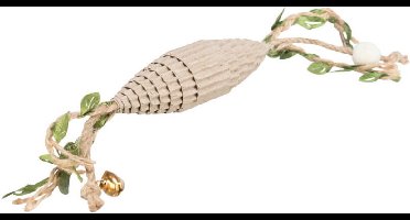 Trixie Rugbybal Karton / Hennep Beige 24 CM