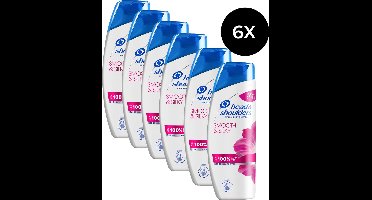 Head & Shoulders Shampoo - Smooth & Silky - 6 x 250 ml - Voordeelverpakking