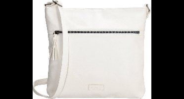 Beagles Ferro Crossbody Schoudertas - Dames Tas - Wit