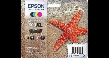 Original Ink Cartridge Epson C13T03A64020 4 Pieces Black Multicolour