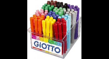 SCHOOLPACK VILTSTIFTEN GIOTTO TURBO MAXI - 108 STUKS