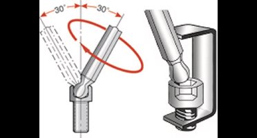 Bahco haakse stiftsleutel met kogel kop - 12mm