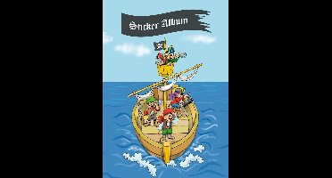 HERMA 15417 Sticker verzamelalbum A5 Piratenavontuur, voor kids